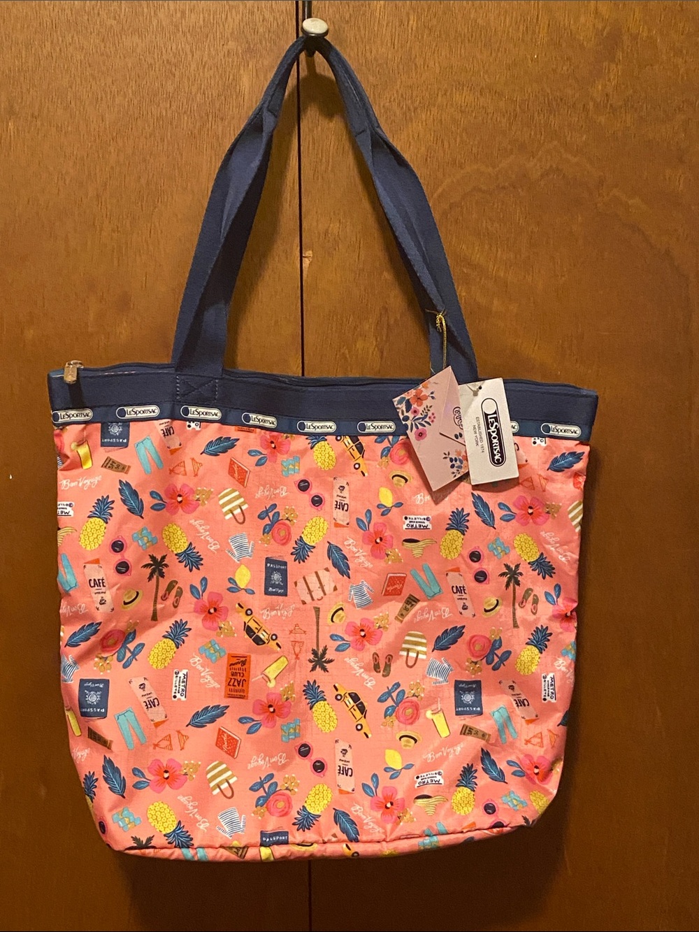 LeSportsac Hailey Tote Bag in Tropical Voyage Print - **NWT**